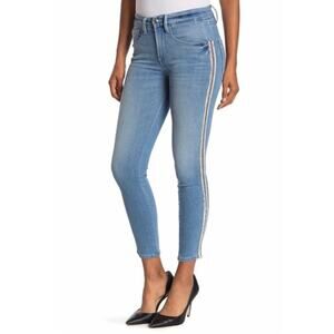 Good American Legs Chain Crop Skinny Jeans 00